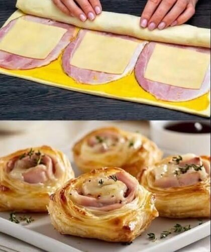 Ham and Cheese Puff Pastry Recipe