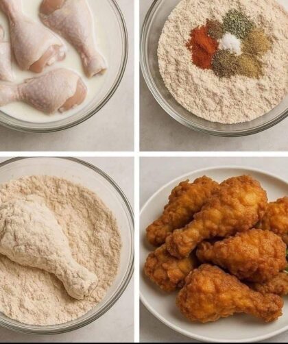 Air fryer Crispy Southern-Style Fried Chicken Recipe